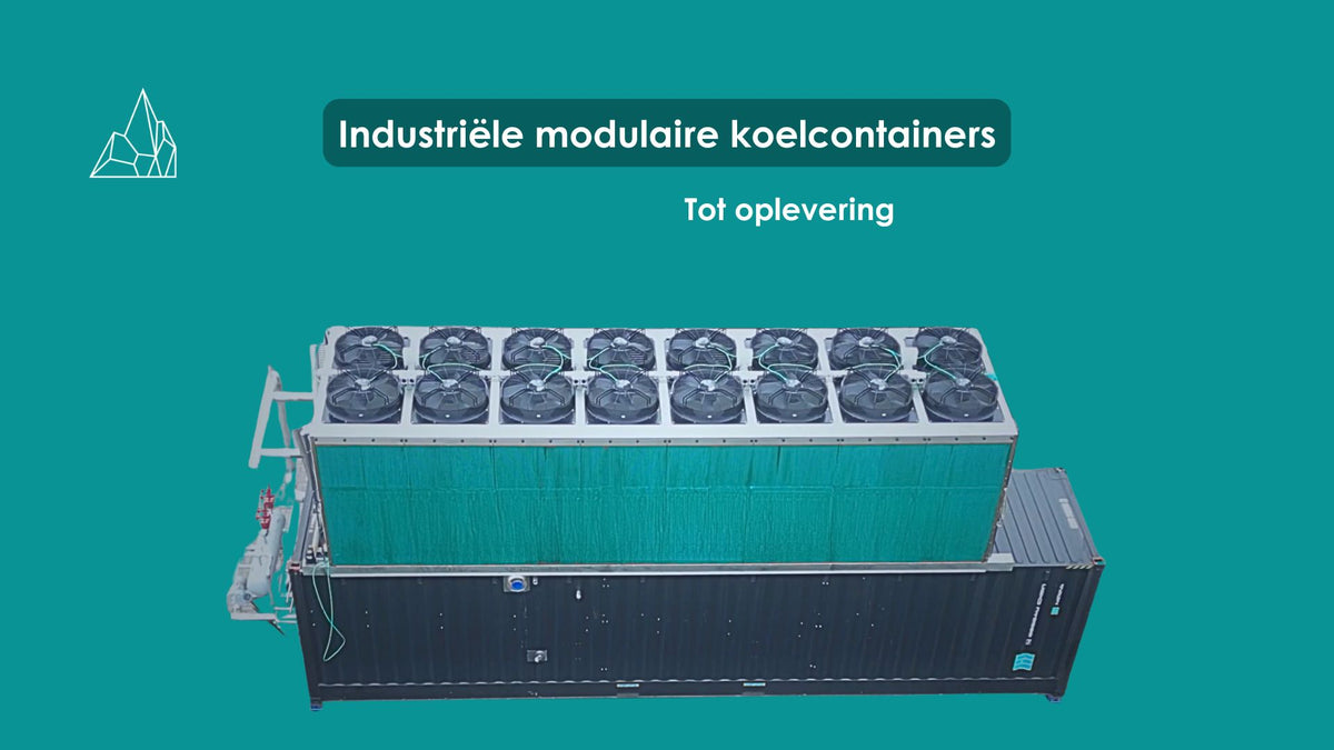 Koelcontainer oplevering | Cooleos