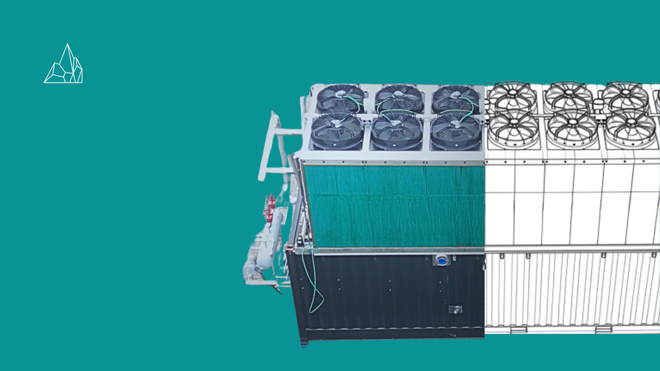 Industriële modulaire koeling - Ammoniak