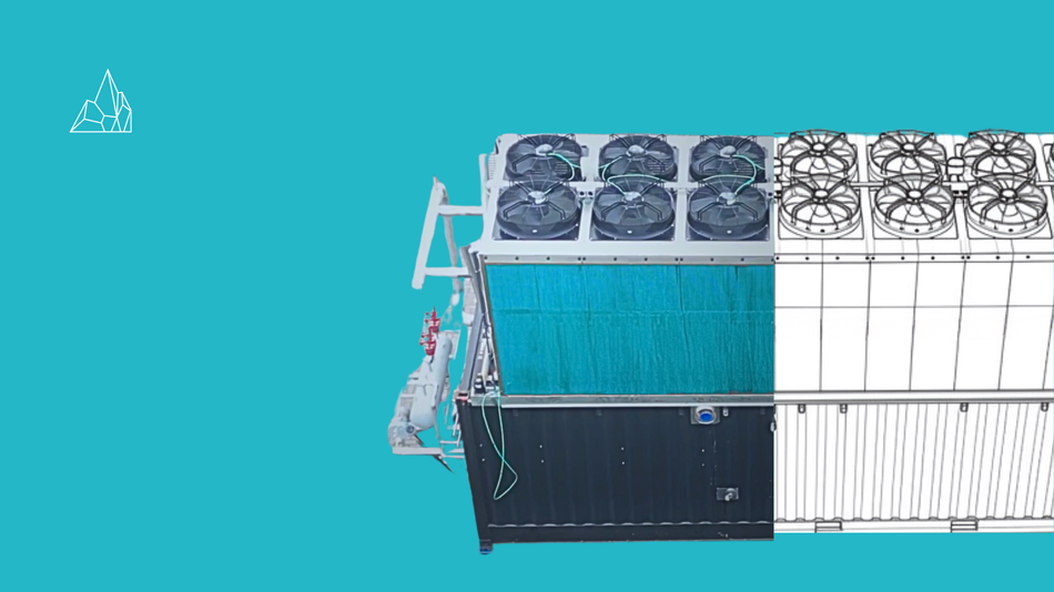 Industriële modulaire koeling - Cascade Ammoniak-CO2